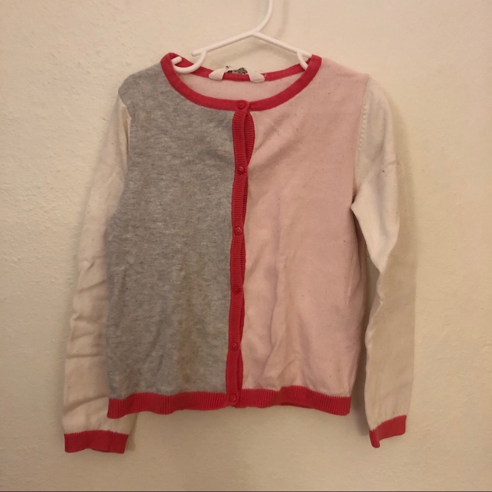 Colorblock cardigan